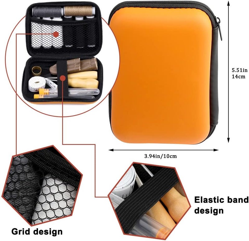 MORFEN Sewing Kit for Adults, 38 Pcs Heavy Duty Sewing Kit, Needle and Thread Kit with Hand Sewing Needles 8 Upholstery Thread, Upholstery Repair Kit for Carpet Canvas DIY Sewing Repair - Image 4